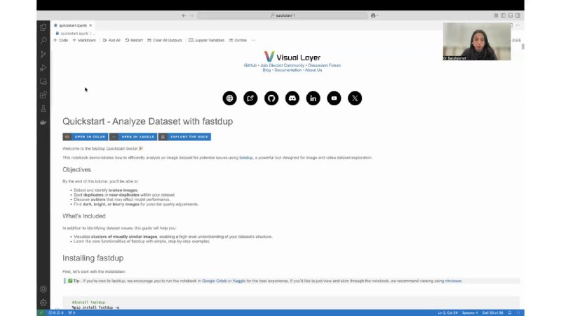 🍭  #图像处理 #数据分析🏵  Fastdup - 图像视频数据分析🍥 简介