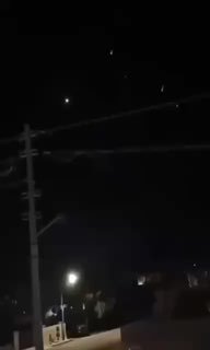 🔴 פרסום תמונות נוספות המיוחסות למעבר טילים איראניים דרך מערכת הפטריוט בירדן
