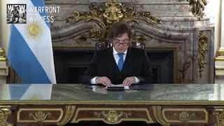 ️🇦🇷🇬🇧נשיא ארגנטינה מיילי מסביר את המקרה הארגנטינאי לבעלות על איי פוקלנד.