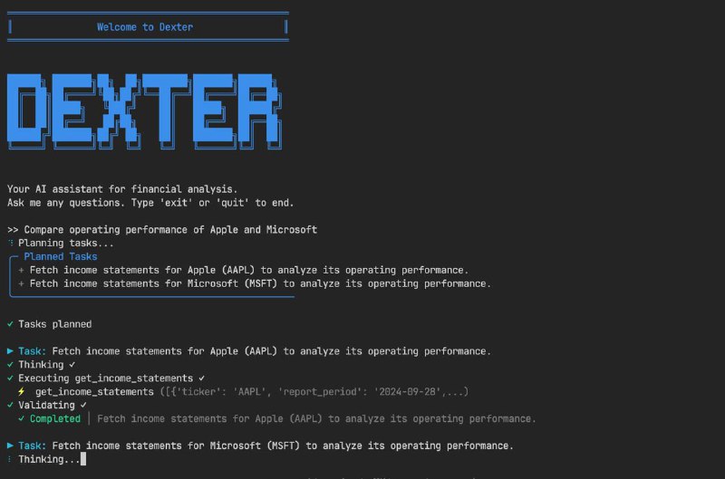 🍭 #金融工具 #智能代理🏵 Dexter - 金融研究自主智能体🍥 简介