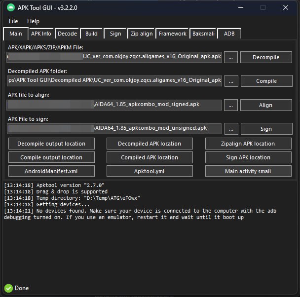 🍭 #安卓逆向 #开发工具🏵 APKToolGUI - Android 应用逆向分析工具🍥 简介