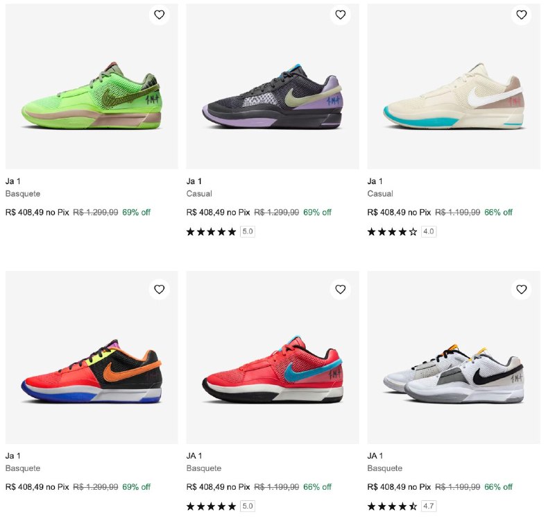 Imagem Tênis Nike Ja 1