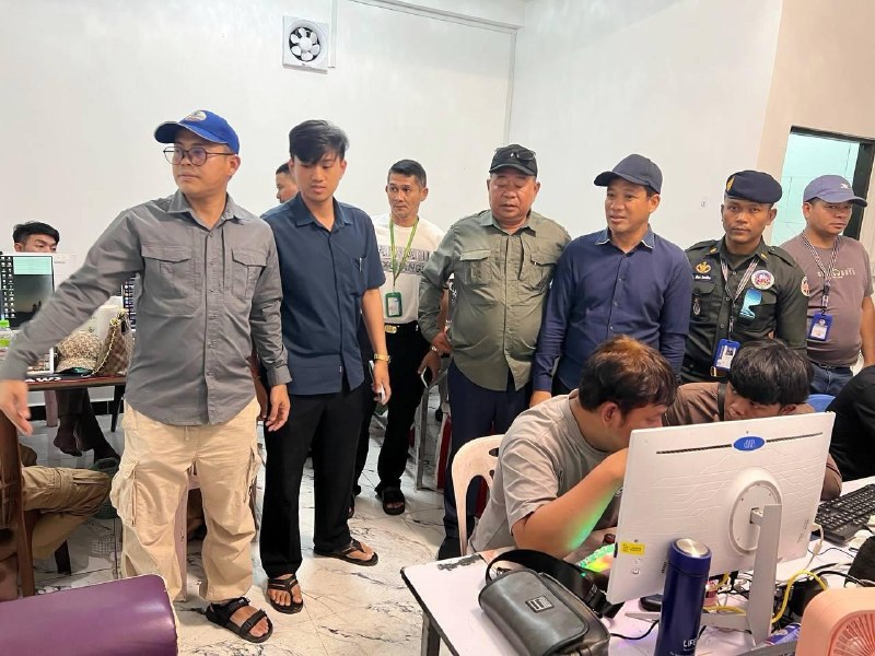 波贝大事件：昨天 波贝再捣毁一涉诈窝点 卜迭棉芷省联合执法部队昨天在波贝市继续开配图
