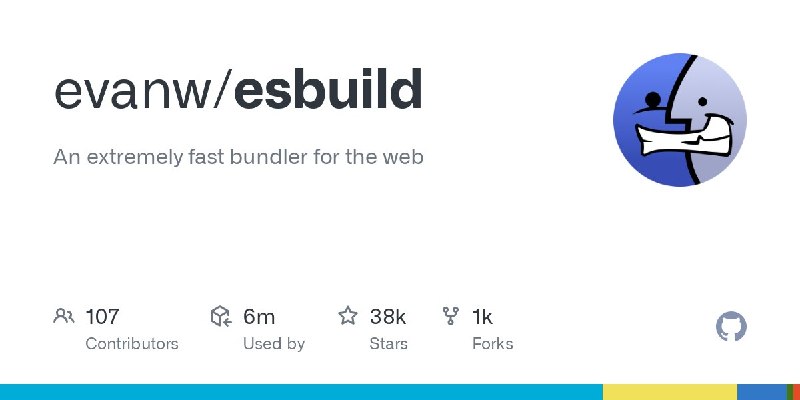 🍭 #前端工程化 #构建工具🏵 ESBuild - 高性能Web前端构建工具🍥 简介