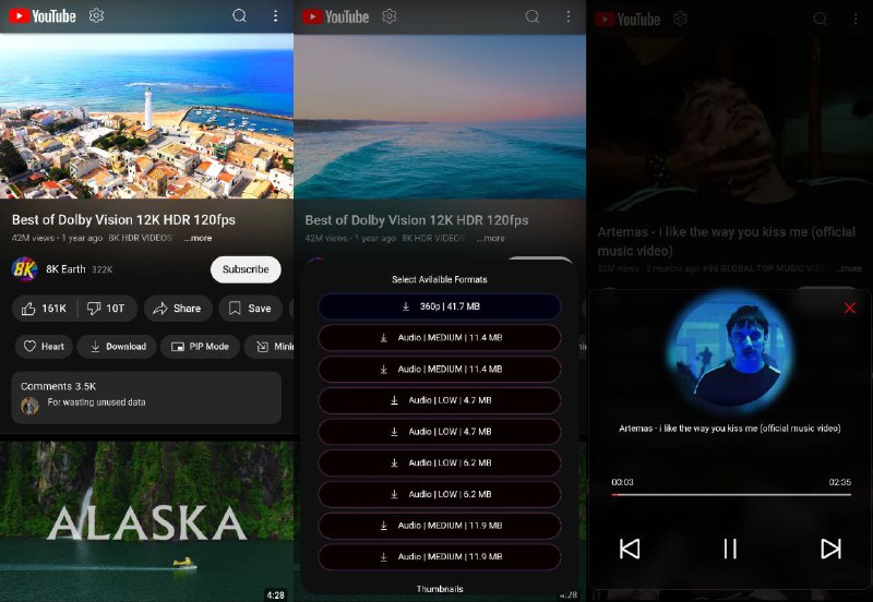 🖥 YT PRO - 轻量级第三方 YouTube 客户端▎软件平台