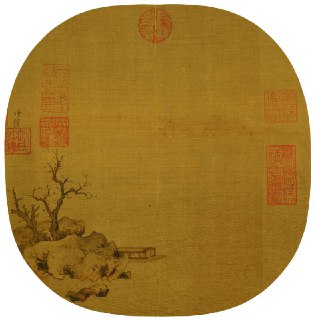 元 赵雍《澄江寒月图》 《子夜秋歌》 （唐）李白 长安一片月，万户捣衣声。 秋风吹不尽，总是玉关情。 何日平胡虏，良人罢远征。 #诗歌