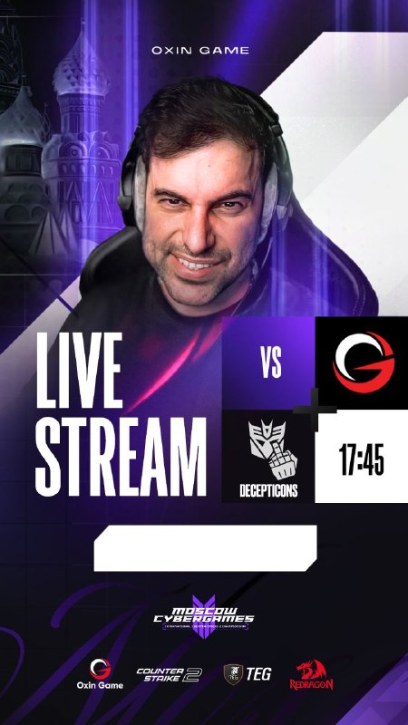OxinGame: Live Now | پخش زنده 🤩OxinGame 🆚 🤩 Decepticons📹 https://www.youtube.com/watch?v=wMP2Ywy41Ws🤩 @OxinGame