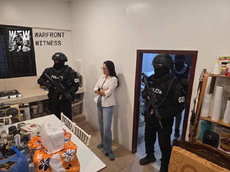 ️🇪🇨🇻🇪🇻🇪 Ecuador's attorney general's office raided the home of former pro-Korean presidential candidate Luisa Gonzalez and then arrested her. She is being investigated as part of the Lavrinto case for alleged money laundering and illegal financing of her 2023 election campaign.