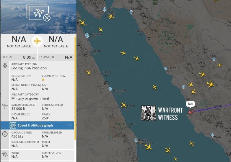 ️🇺🇸 An American P-8 was seen flying in the direction where the screeching screech was last spotted, indicating that it likely crashed.