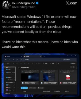 Microsoft planting the seeds for ads in windows explorer