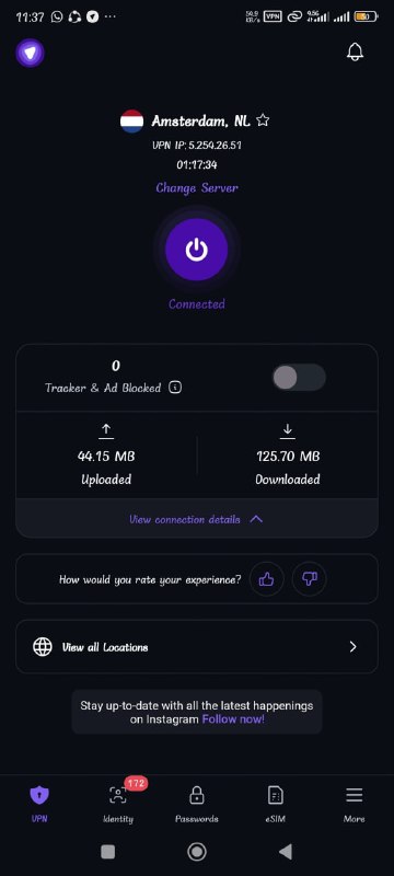 SparrowSec | آموزش هک و امنیت: ❤️ اکانت Pure VPN ❤️💎 فروش ویژه اکانت pureVPN با قیمت فوق العاده استثنائی و رقابتی💗 بی شمار سرور پر سرعت⚡️ سرعت موشک بدو