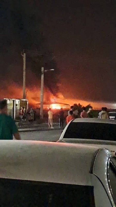🔴 תמונות של מתקפה קרקעית לפני שעה על ידי אמריקה לנמל התעופה אומידיה, ח'וזסטן