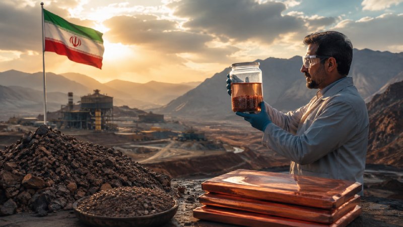 ■ Desactivar el avance bio-técnico de Irán Recovee el 93% de Cobre Dejó Detrás de Desechos de Minería