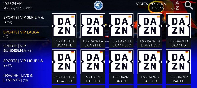 🚀 Direct Local Streams 🚀✅ UK | PREMIER LEAGUE ✅ ITALY | SERIE A & B✅ FRANCE | LIGUE 1 & 2✅ GERMAN | BUNDESLIGA Channels များကို Update လုပ်ထားပါတယ်။ ရုပ်သံလိုင်း အသစ်များကို ထည့်သွင်းပေးထားပါသည်။ £ စျေး ကြီး ပေမဲ့ User တွေ အတွက် အဆင်ပြေစွာ ကြည့်ရူ့နိူင်ဖို့ အစဉ်အမြဲ အလေးထားပြီး လုပ်ဆောင်ပေးလျှက်ပါ။ အထက်ဖော်ပြပါရုပ်သံလိုင်းများသည် Blue Ocean X ရုပ်သံ Service မှာ သာ တွေရှိရမှာ ဖြစ်ပါသည်။▪အကောင့်မျှဝေ အသုံးပြုခြင်း၊ ပြန်လည်ထုတ်လွှင့်ခြင်းကို တင်းကြပ်စွာ ခွင့်မပြုပါ။ ထိုကဲ့သို့ တွေ့ရှိပါက ဝန်ဆောင်မှုများကို ချက်ချင်းရပ်ဆိုင်းမည်ဖြစ်ပြီး ပြန်အမ်းငွေပေးမည်မဟုတ်ပါ။ ဝန်ဆောင်မှုသည် အခမဲ့အက်ပ်များအတွက် အကျုံးမဝင်ပါ။မိမိ အသုံးပြုနေသော APK APP များနဲ့ Channels များကို Refresh လုပ်ပေးလိုက်ပါ ဒါဆိုရင်အသစ်ထပ်မှန်ထည့်ထားသော Channels များကိုတွေ့ရှိရမှာဖြစ်ပါတယ်။ BLUE OCEAN USER များအားလုံးကို ကျေးဇူးတင်ပါသည်။#BLUE_OCEAN_X_Teams