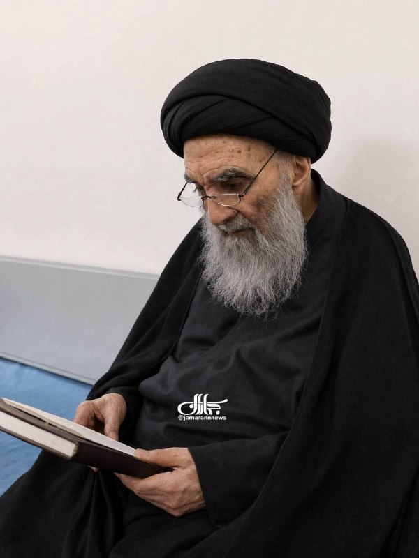 آژانس خبری رکنا | Rokna NEWS Agency: جدید ترین تصویر از مرجع عالیقدر آیت الله العظمی سید علی حسینی سیستانی @ROKNA_NEWS