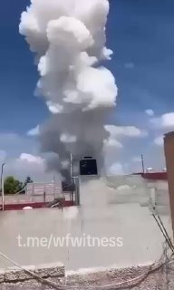 ️🇲🇽 פיצוץ חזק אירע בבית מלאכה לייצור זיקוקים בסן פדרו דה לה לגונה, עיריית זומפנגו, מדינת מקסיקו.