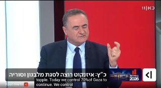 שר הביטחון ישראל כץ על לבנון: הרסנו שם הכל. כדאי להבין שיותר מ-60 כפרים לבנוניים נהרסו, 23,000 בתים. מדובר…