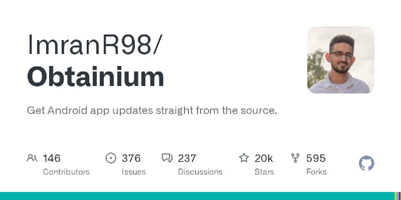 🍭 #开源工具 #应用管理🏵 Obtainium - 直连GitHub更新应用🍥 简介