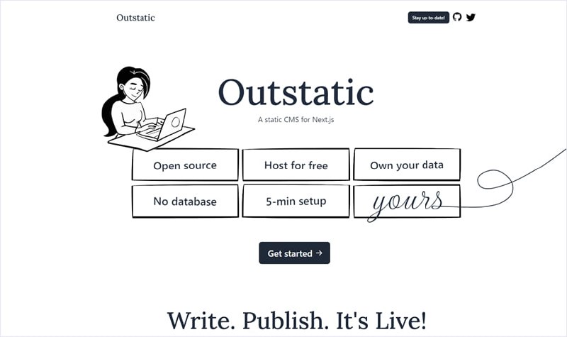 #Outstatic #开源 #CMS 🎈 #程序 |  Outstatic - 开源静态 CMS🎯  简介