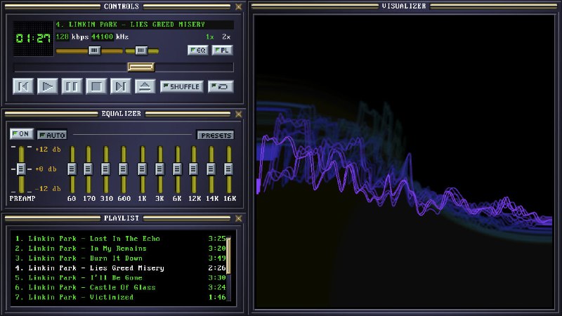 🗣  每日羊毛线报  👈🏵  GodAmp - Winamp跨平台复刻🍥 简介