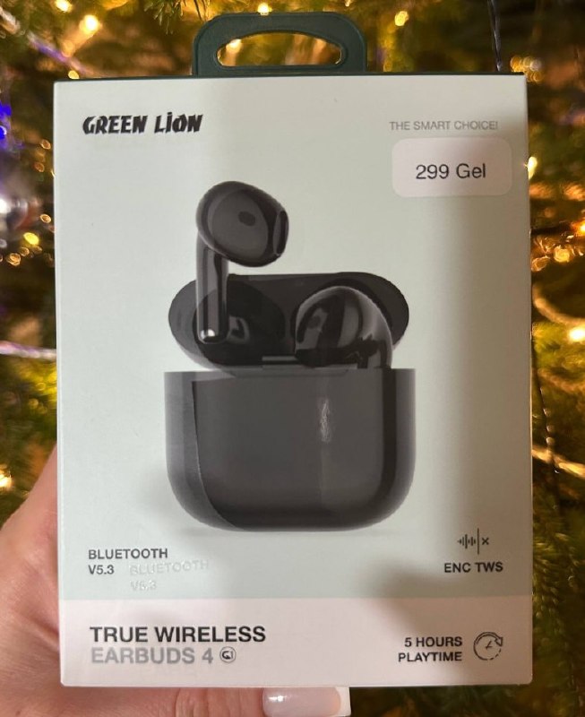 Наушники green lion true wireless earbuds 4 g1 не вскрытые 200 gel