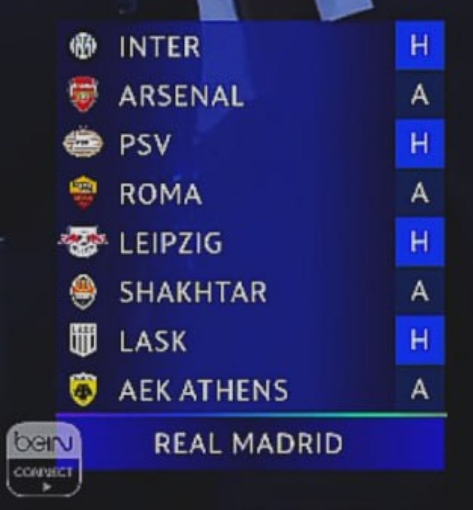 رئال مادرید | Real Madrid C.F: 🏆🇪🇸 حریفان رئال توی دور گروهی سی‌ال مشخص شدن: 🔥🆔 @RealMadridFans🇪🇸| @RealMadridTweet | #mt