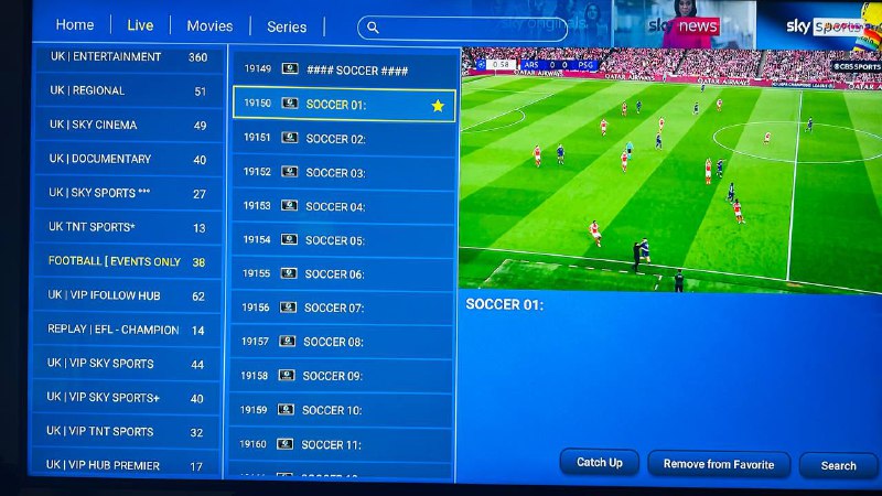 UEFA Champions LeagueArsenal 0 - 1 PSGLive On Football Events