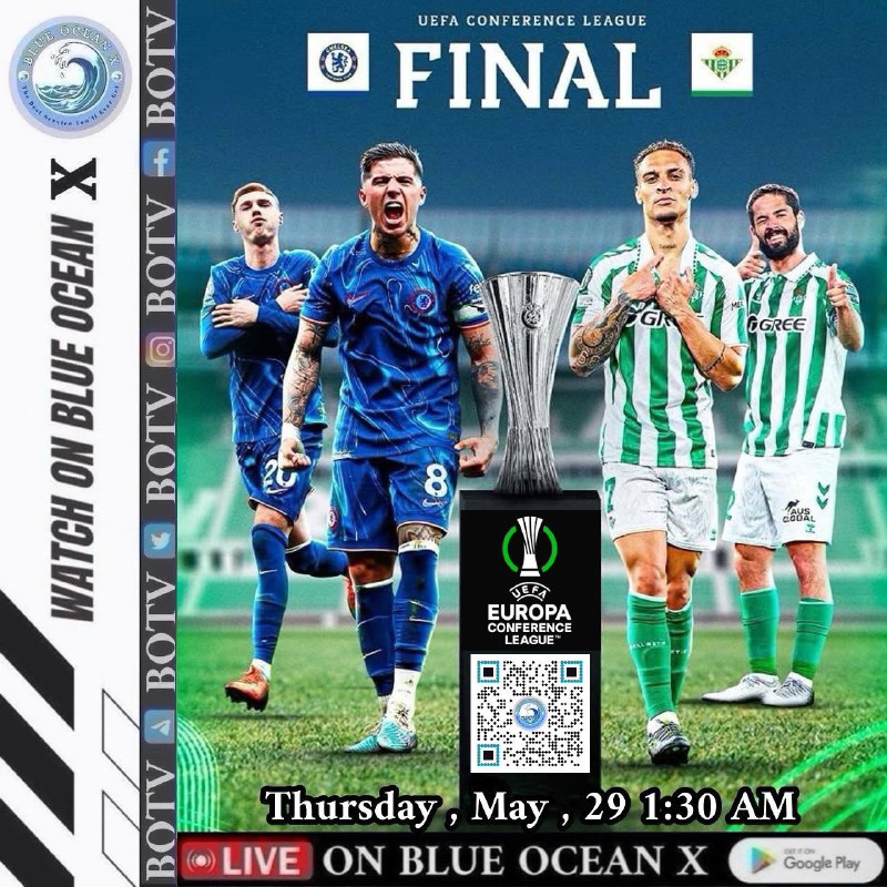 UEFA 01: Real Betis 20:00 Chelsea 28/05 Final