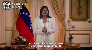 ️🇻🇪 הנשיא בפועל של ונצואלה, דלסי רודריגז, על הפעלת פוליטיקה, הפגנות שלום ופעולות של רשויות אכיפת החוק: