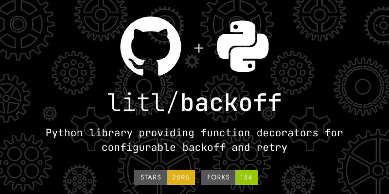 🗣  每日羊毛线报  👈🏵  backoff - Python重试与退避装饰器库🍥 简介