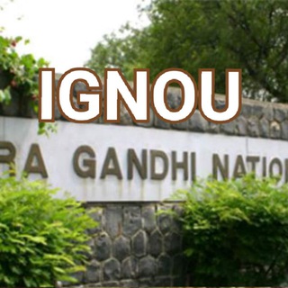 IGNOU SOLVED ASSIGNMENT & NOTIFICATION Telegram Group Link