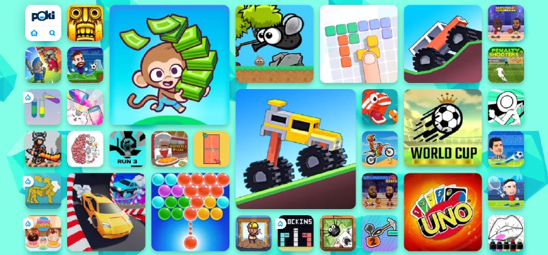 🎈 #游戏 |  POKI - 免费在线游戏🎯  简介