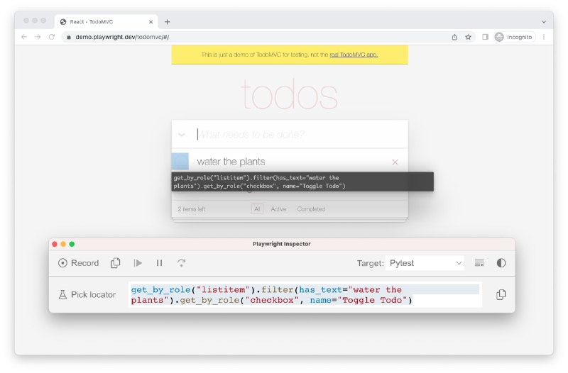 #Playwright-python #开源 #自动化 🏵  #程序 |  Playwright-python- 浏览器自动化控制🍥  简介