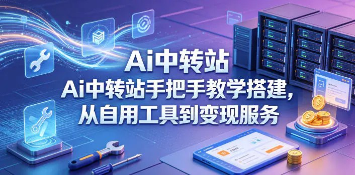 📌 #奇技淫巧  | 活动线报 · 返佣平台✍️ 《Ai中转站手把手教学搭建 从自用工具到变现服务》📖 项目介绍