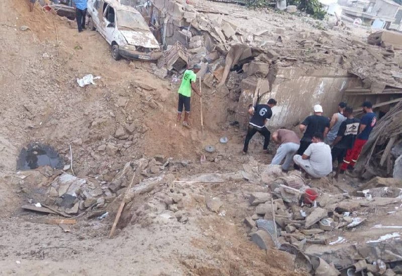 🔴 תמונות ראשוניות של המתקפה הקרקעית על בית מגורים באי קשם