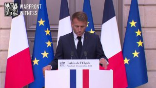 ️🇫🇷🇷🇺🇪🇺 נשיא צרפת עמנואל מקרון: