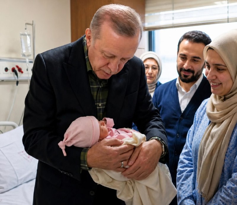 عصرتعادل: 🔴 دهمین نوه‌ی اردوغان، رئیس جمهور ترکیه، به اسمِ «گوزیده» به دنیا اومد.@asretaadol