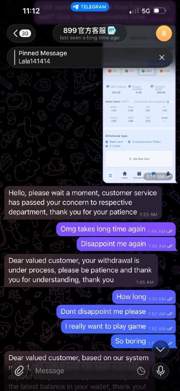 东南亚抓捕遣返线索：At first, I withdrew 200usdt they 配图