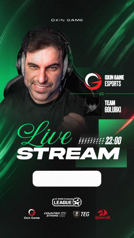 OxinGame: 🔴 یازدهمین دیدار OxinGame در ESEA FACEIT اروپا 🤩 OxinGame 🆚 🤩 Team Golubki ⏰ زمان آغاز مسابقه: 22:00 تیم OxinGame 🤩 در ی