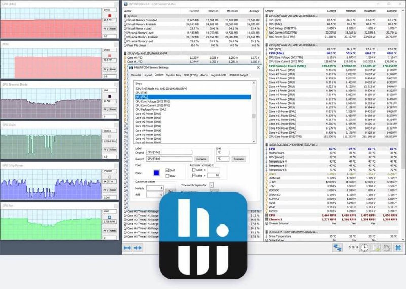 🌡️ HWiNFO - 硬件信息检测与系统监控工具▎软件平台