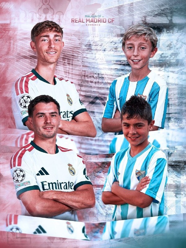 رئال مادرید | Real Madrid C.F: امروز با تیم بچگی‌هاشون بازی دارن:🆔 @RealMadridFans🇪🇸| @RealMadridTweet | #mt