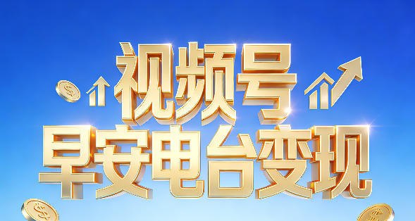 📌 #视频号 ✍️ 《视频号早安电台变现 实操易落地 零基础入门》💡 项目介绍