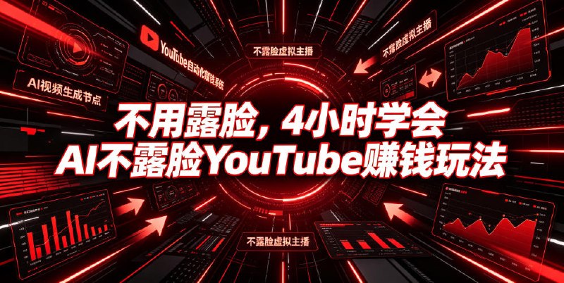 📌 #奇技淫巧  | 活动线报 · 返佣平台✍️ 《不用露脸 4小时学会AI不露脸YouTube賺钱玩法【原创双语字幕】》📖 项目介绍