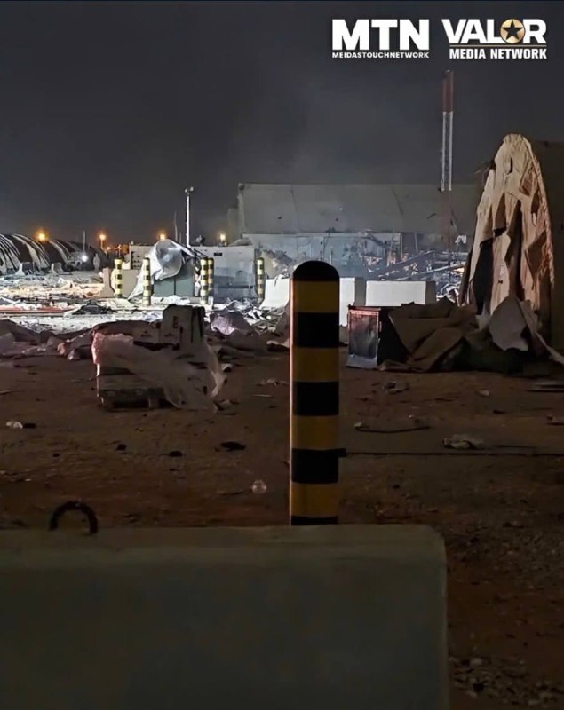 ️🇺🇸🇮🇷🇸🇦Meidas Touch: Recently released footage of Iranian strikes at Prince Sultan Air Base in Saudi Arabia shows extensive damage to facilities, interception attempts, and successful Iranian impacts during March through July.