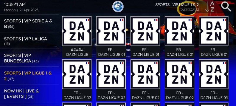🚀 Direct Local Streams 🚀✅ UK | PREMIER LEAGUE ✅ ITALY | SERIE A & B✅ FRANCE | LIGUE 1 & 2✅ GERMAN | BUNDESLIGA Channels များကို Update လုပ်ထားပါတယ်။ ရုပ်သံလိုင်း အသစ်များကို ထည့်သွင်းပေးထားပါသည်။ £ စျေး ကြီး ပေမဲ့ User တွေ အတွက် အဆင်ပြေစွာ ကြည့်ရူ့နိူင်ဖို့ အစဉ်အမြဲ အလေးထားပြီး လုပ်ဆောင်ပေးလျှက်ပါ။ အထက်ဖော်ပြပါရုပ်သံလိုင်းများသည် Blue Ocean X ရုပ်သံ Service မှာ သာ တွေရှိရမှာ ဖြစ်ပါသည်။▪အကောင့်မျှဝေ အသုံးပြုခြင်း၊ ပြန်လည်ထုတ်လွှင့်ခြင်းကို တင်းကြပ်စွာ ခွင့်မပြုပါ။ ထိုကဲ့သို့ တွေ့ရှိပါက ဝန်ဆောင်မှုများကို ချက်ချင်းရပ်ဆိုင်းမည်ဖြစ်ပြီး ပြန်အမ်းငွေပေးမည်မဟုတ်ပါ။ ဝန်ဆောင်မှုသည် အခမဲ့အက်ပ်များအတွက် အကျုံးမဝင်ပါ။မိမိ အသုံးပြုနေသော APK APP များနဲ့ Channels များကို Refresh လုပ်ပေးလိုက်ပါ ဒါဆိုရင်အသစ်ထပ်မှန်ထည့်ထားသော Channels များကိုတွေ့ရှိရမှာဖြစ်ပါတယ်။ BLUE OCEAN USER များအားလုံးကို ကျေးဇူးတင်ပါသည်။#BLUE_OCEAN_X_Teams