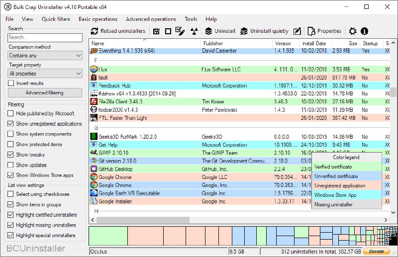 #BulkCrapUninstaller #开源 #卸载器🎈 #工具 |  Bulk Crap Uninstaller – 开源简易卸载器🎯  简介