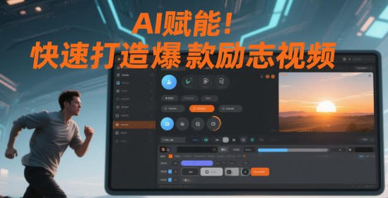 ✍️  《AI赋能！快速打造爆款励志视频 新手也能月入过万W》💡  项目介绍