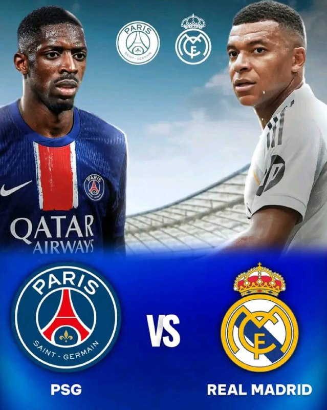 PSG 🆚 Real Madrid 🗓️ Wednesday, 09 July, 2025⏰ GMT - 19:00 | BST - 20:00 🏆 FIFA Club World Cup - Quarter-finals🏟️ MetLife Stadium, East Rutherford, New Jersey, United StatesClub WC 01 : PSG vs Real Madrid 3PMClub WC 02 : PSG vs Real Madrid 3PM BACKUP