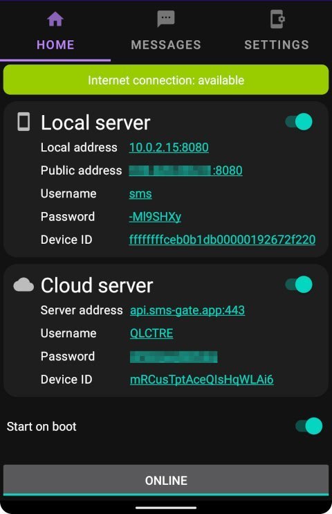 🍭 #开源工具 #短信网关 #Android开发🏵 Android-sms-gateway - 实现Android设备短信收发API接口🍥 简介
