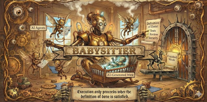 🍭 #人工智能 #代码开发 #自动化工具🏵 Babysitter - AI辅助代码开发流程管理工具🍥 简介